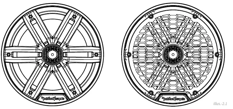 Rockford-Fosgate-M2WL-8 2-Way-Wake-Tower-Speakers-2