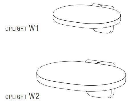 FLOS Oplight W LED Wall Lamp - overview 2