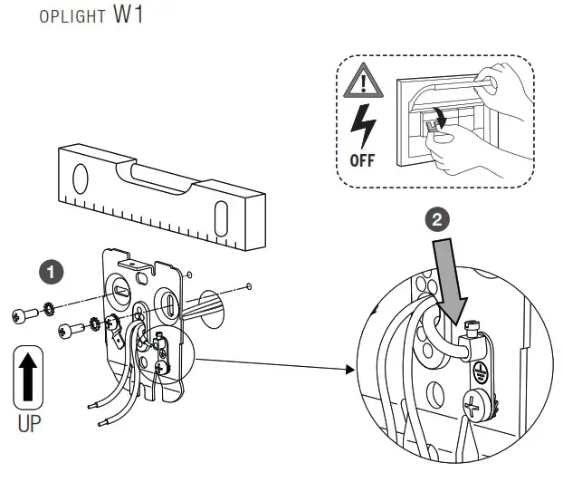 FLOS Oplight W LED Wall Lamp - overview 6