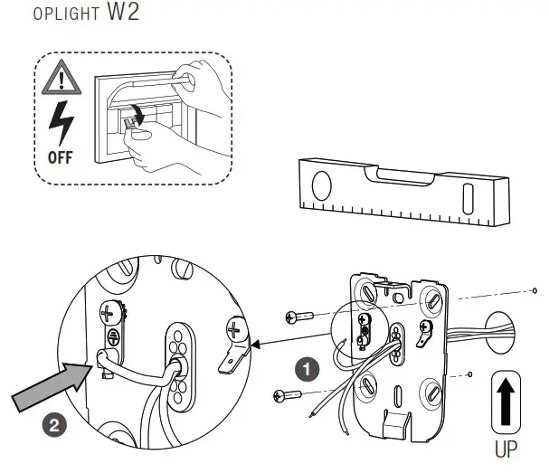 FLOS Oplight W LED Wall Lamp - overview 7