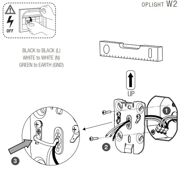 FLOS Oplight W LED Wall Lamp - overview 9