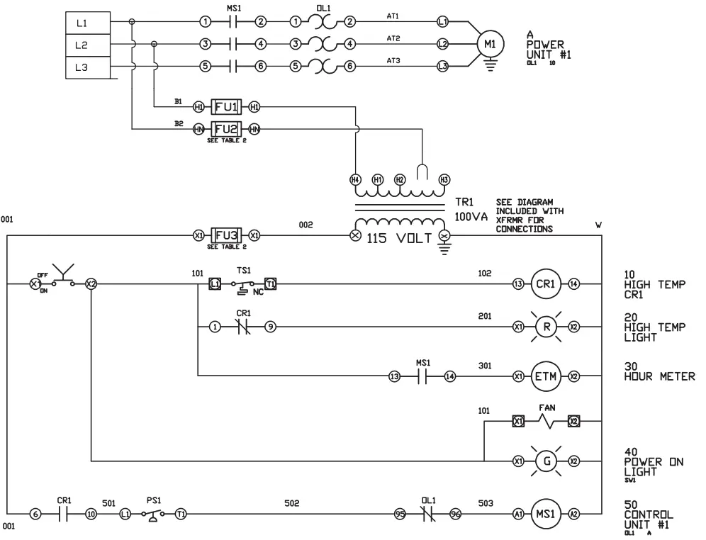 POWEREX SES0508 2 HP or 5 HP Scroll Enclosure Air Compressors - FIG 7