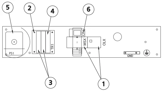 POWEREX SES0508 2 HP or 5 HP Scroll Enclosure Air Compressors - FIG 9