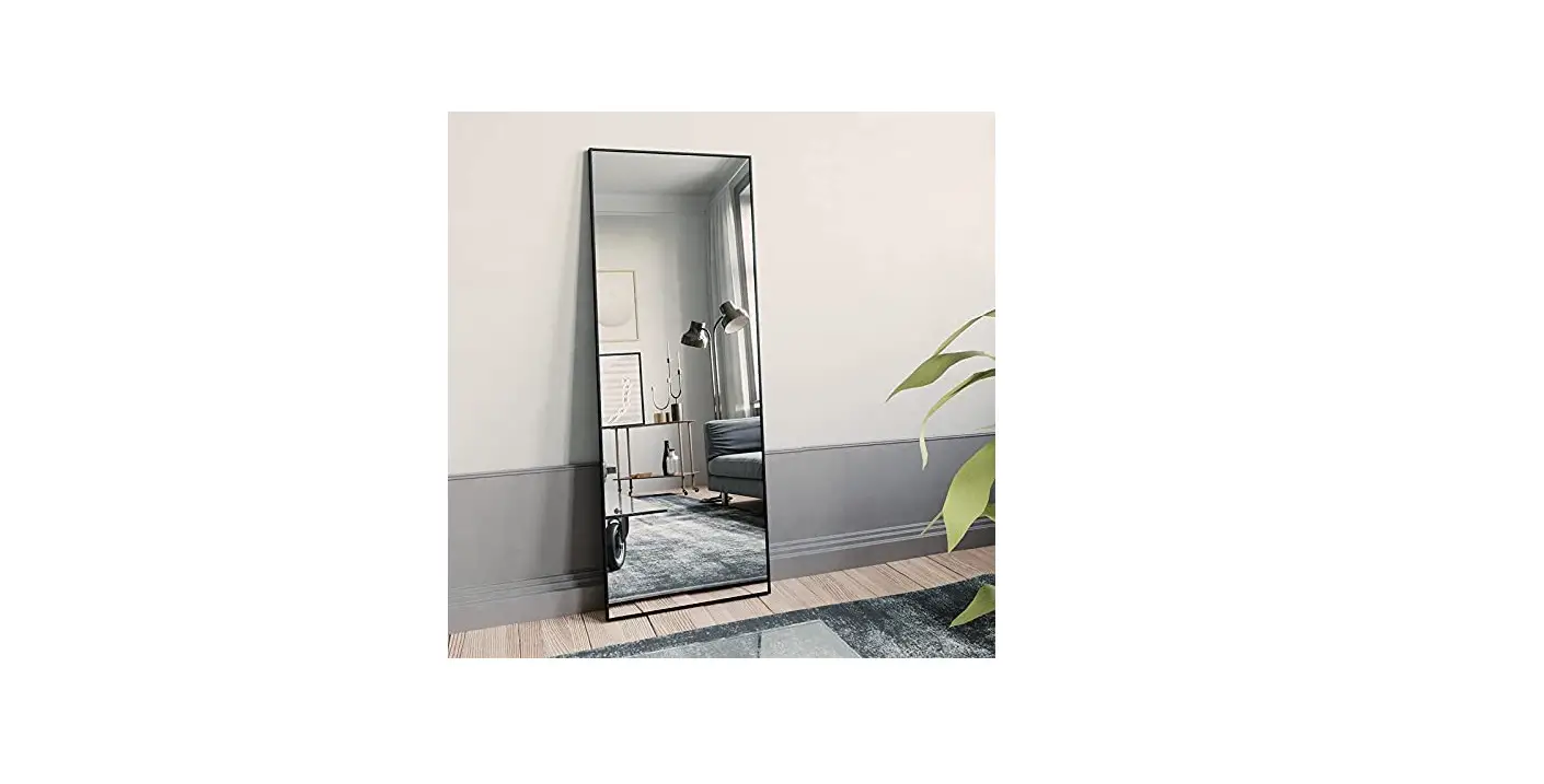 Forclover Cflh-6572 W Rectangle Full Length Wall Mounted Hanging Dressing Black Explosion-proof Mirror Instruction Manual