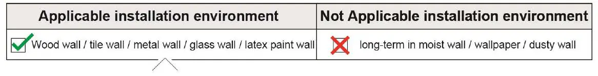 FORCLOVER CFLH-6572 W Rectangle Full Length Wall Mounted Hanging Dressing Black Explosion-Proof Mirror fig 1