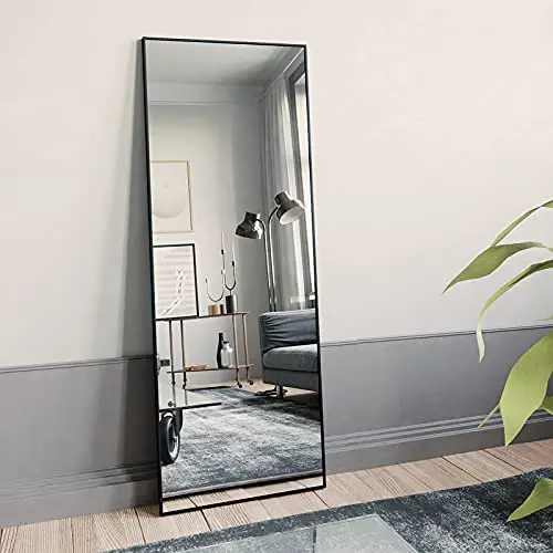 FORCLOVER CFLH-6572 W Rectangle Full Length Wall Mounted Hanging Dressing Black Explosion-Proof Mirror product