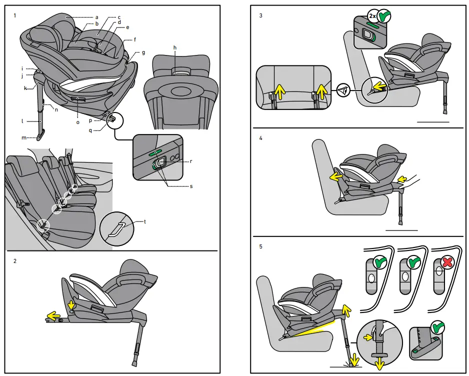 BeSafe iZi Turn B i-Size Kids Car Seat - fig1