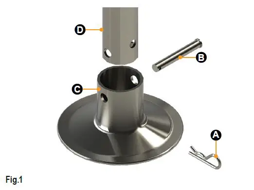 LIPPERT 813748 Power Stance Tongue Jack fig 2