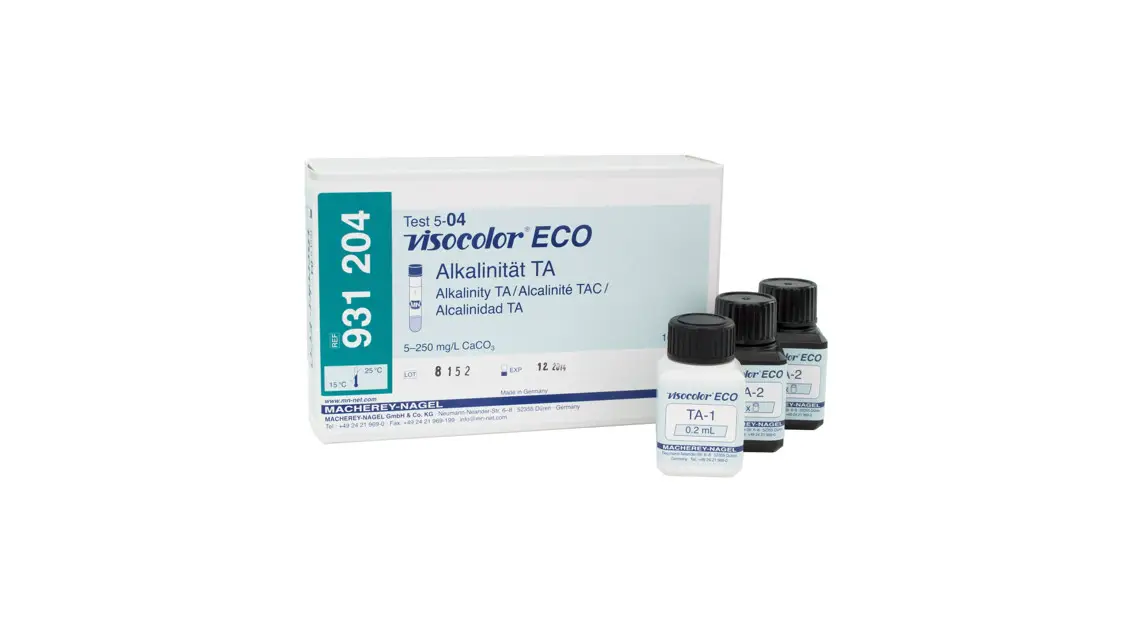 Macherey-nagel Alkalinity Ta Visocolor Eco Test Kit Instructions
