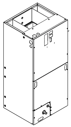 AMERISTAR A4AH4P37A1C-SUB-1D 3.0 Ton Convertible Air Handler-fig1