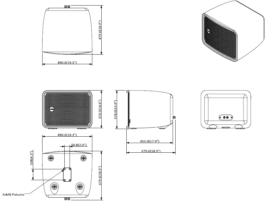 VOID Cyclone Bass 12-Inch Passive Speaker 01