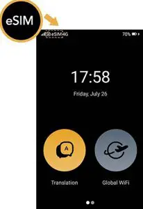 FIG 2 eSIM connection (Recommended)