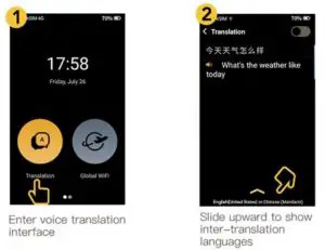 FIG 6 How to set Translation Languages