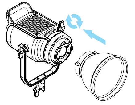 GVM-SD200D-Bi-Color-LED-Video-Spotlight-FIG-4