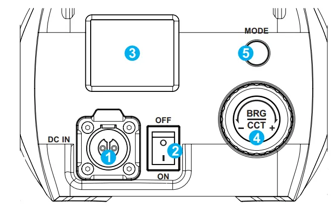 GVM-SD200D-Bi-Color-LED-Video-Spotlight-FIG-8