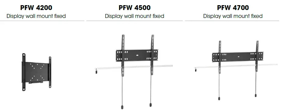 vogel-sPFW-4000Series-Wall-Mounts-1