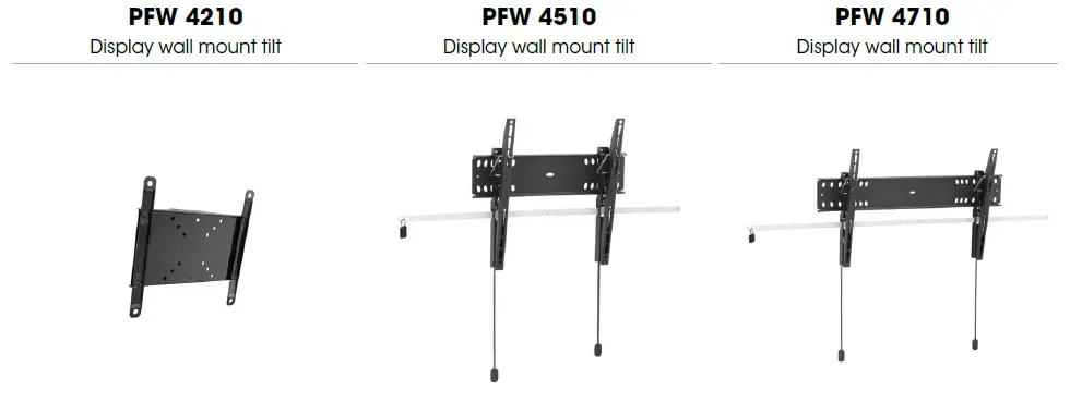 vogel-sPFW-4000Series-Wall-Mounts-3