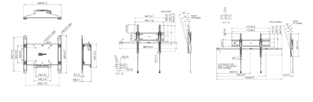 vogel-sPFW-4000Series-Wall-Mounts-4