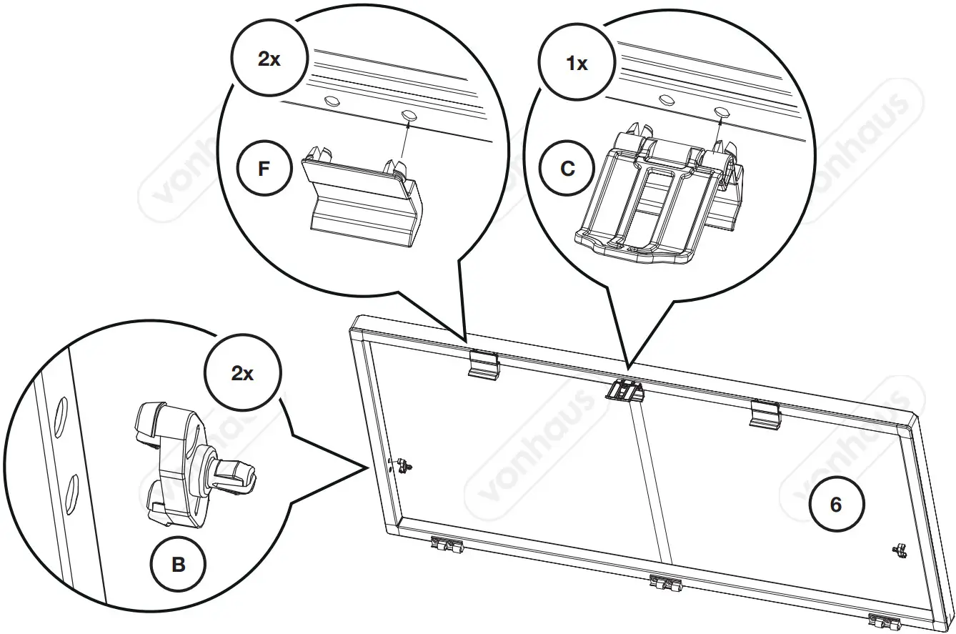 VonHaus 2500369 270L Plastic Storage Box - Figure 3