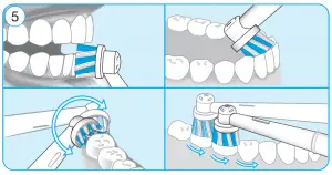 Using your toothbrush