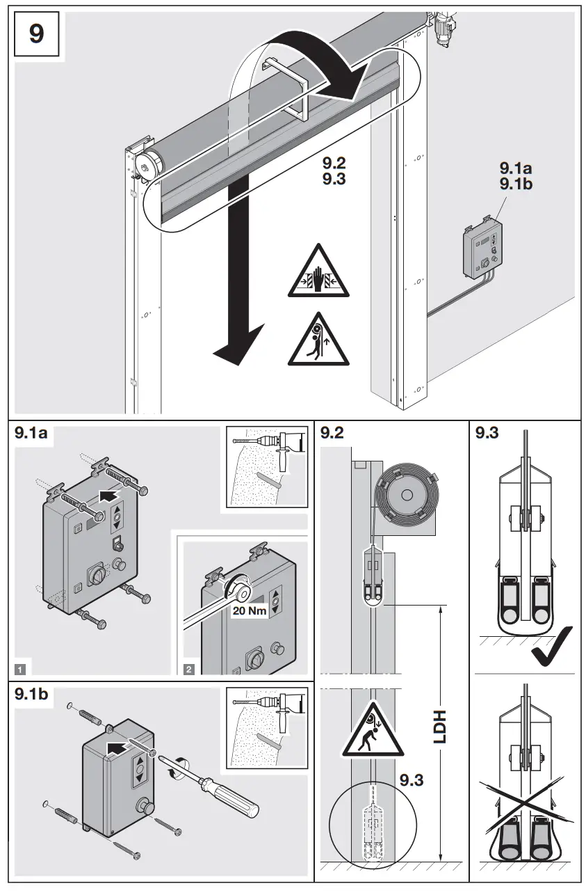 HORMANN V 10008 High Speed Door fig22