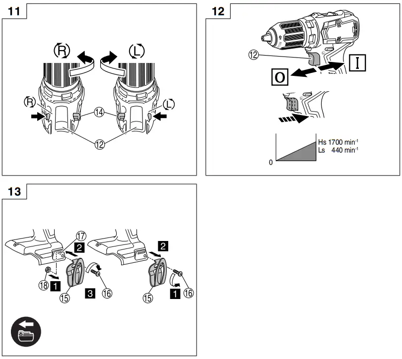 HiKOKI DS 18DD Cordless Drill Screwdriver - Fig 3