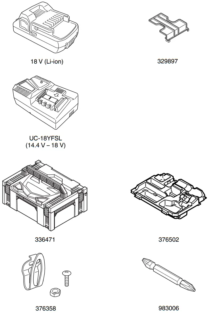 HiKOKI DS 18DD Cordless Drill Screwdriver - Fig 9