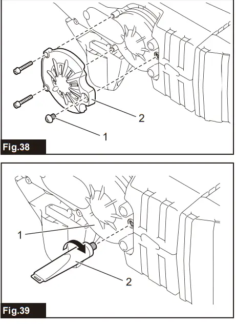 makita DUH Series Cordless Hedge Trimmer - Fig 5