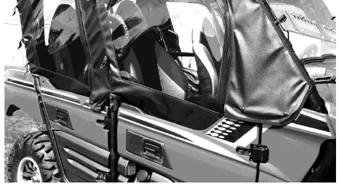 FALCON RIDGE KAW-16TERYX4-SDK01 Kawasaki 2016 Teryx 4 Soft Door Kit 4