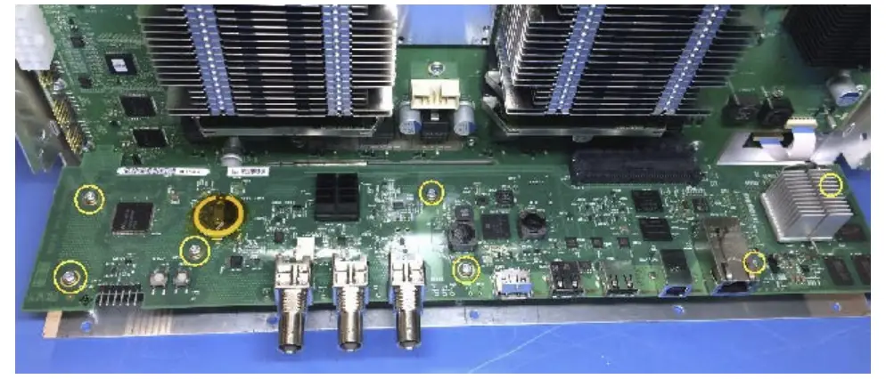 Remove the Processor board Figure 1