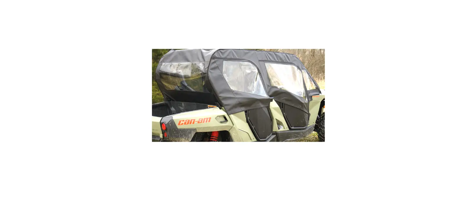 Falcon Ridge Ca-comm-max-rw01 Can-am Commander Max Soft Rear Window Instruction Manual