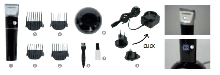 CLIPSTER DeloX 18463 Battery Shearing Machine 1