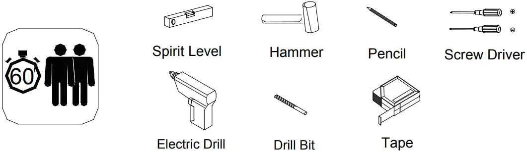 better bathrooms Westbury 667mm Mirror Cabinet -Tools required