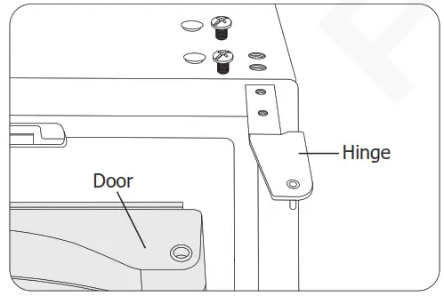 POLAR GE819 G-Series Hotel Room Display Refrigerator - plate1
