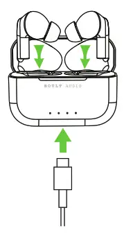 BOULT AUDIO AirBass ProPods Bluetooth Earbuds - Charging the Case