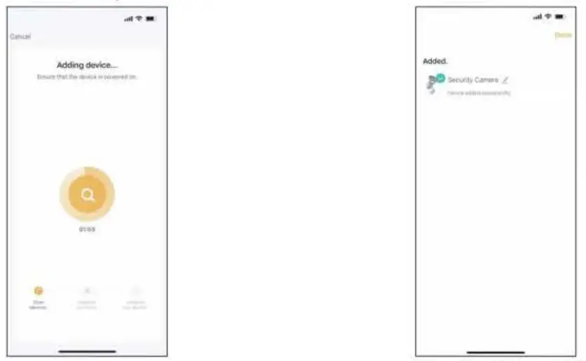 ONFORU BDB55SX-3 Smart Wireless Floodlight Camera - F18