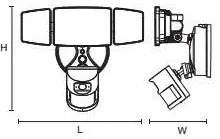 ONFORU BDB55SX-3 Smart Wireless Floodlight Camera - Fig 3