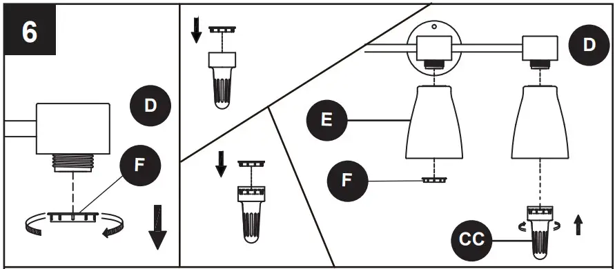 Origin21 KXF1303AX-01 3 Light Vanity Bar - Figure 10