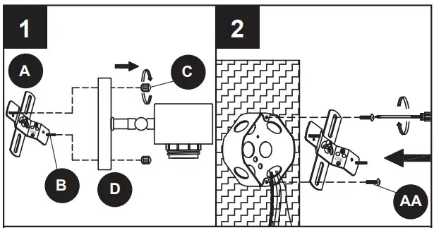 Origin21 KXF1303AX-01 3 Light Vanity Bar - Figure 6