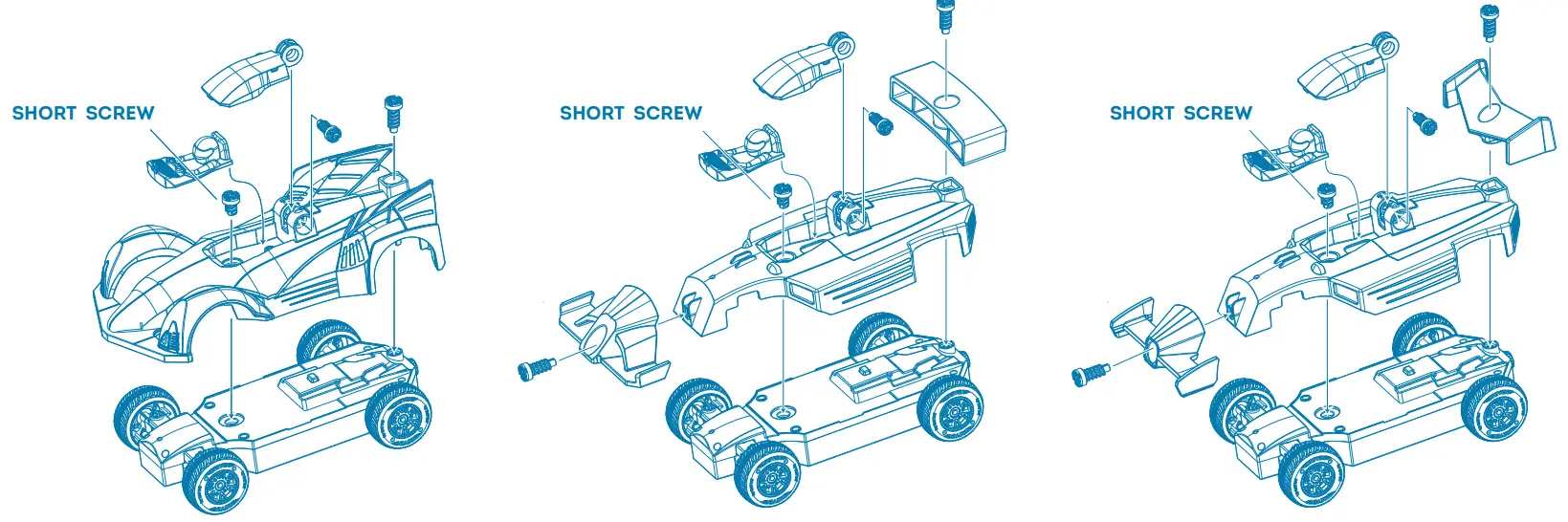 Take Apart RC Race Car Replacing Remote Use Instruction