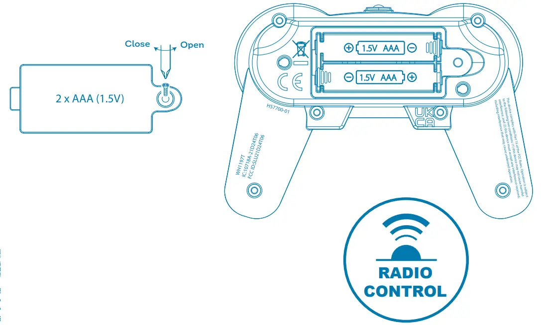 Take Apart RC Race Car Replacing Remote Control Batteries