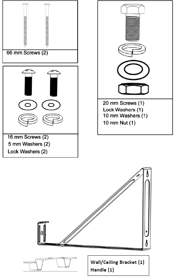 King Electric PGH2440TB 3750-watt 240-volt Garage Heater with Mounting Bracket (1)