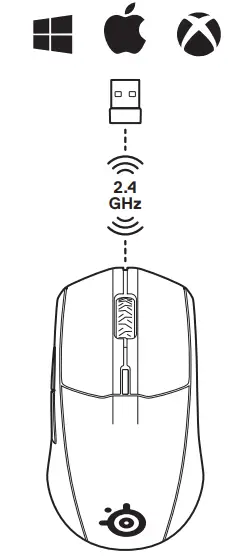 SteelSeries ZHK-M00022 Rival 3 Wireless fig 1