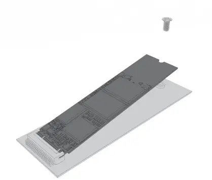 RE100 M.2 SATA SSD for Faster Reading and Writing M.2 Solid State Drive Installation Instructions