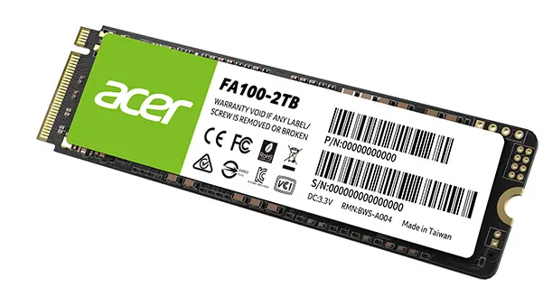 acer RE100 M.2 SATA SSD for Faster Reading and Writing