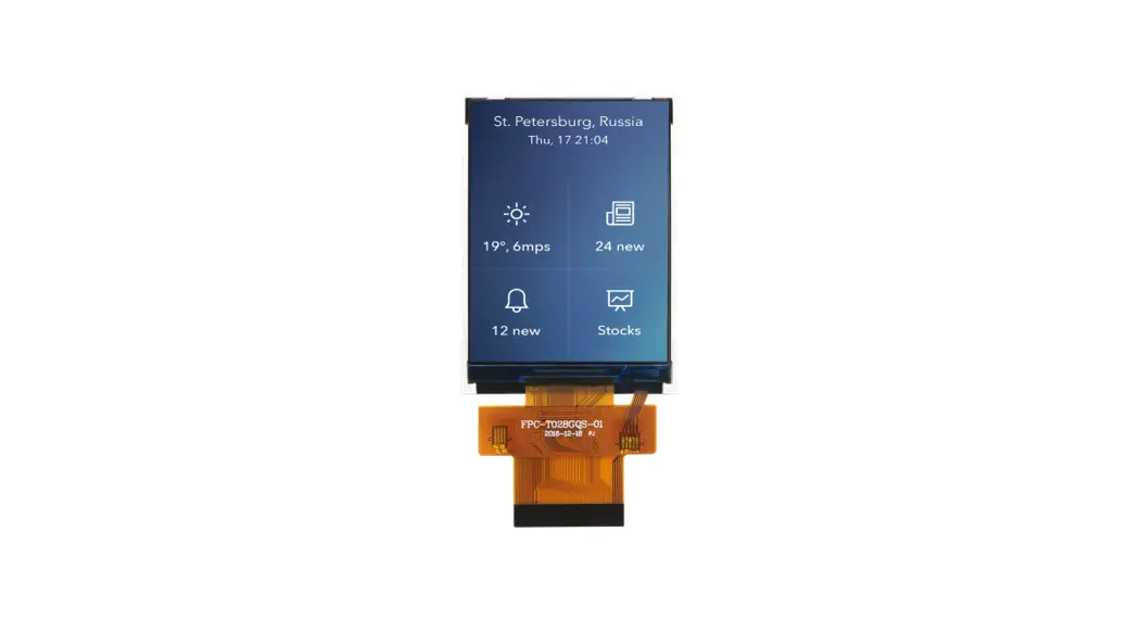 Surenoo Stp0280b1-240320 Series Tft Lcd Panel User Manual Surenoo Stp0280b1-240320 Series Tft Lcd Panel User Manual