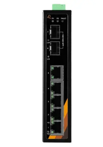 leonton EG2-0702-SFP 7-Port Industrial Gigabit Ethernet Switch