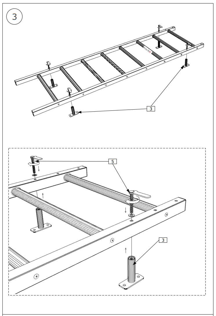 BenchK 210 Wall Bar with Pull Up Bar - Fig5