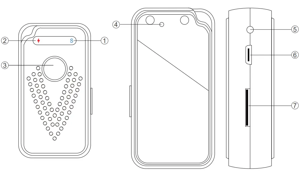 Long Standby WiFi Audio Recorder with Low Power Consumption - fig 1