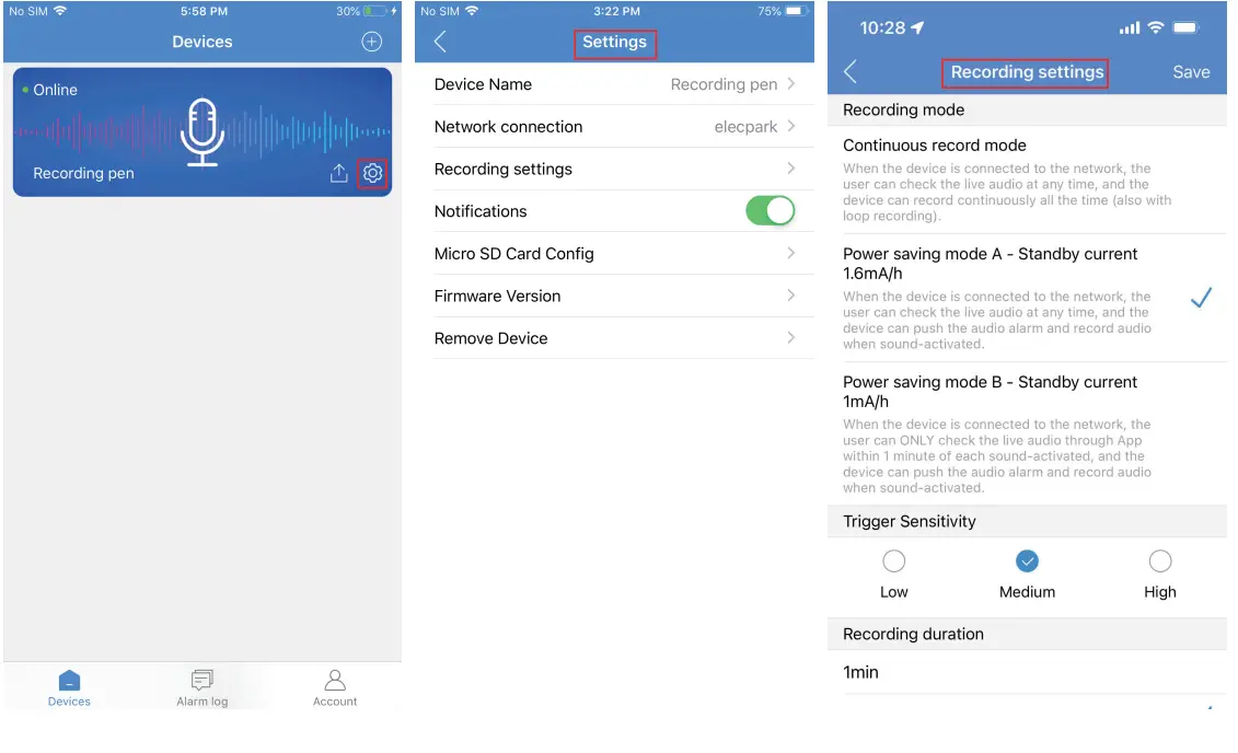 Long Standby WiFi Audio Recorder with Low Power Consumption - fig 5